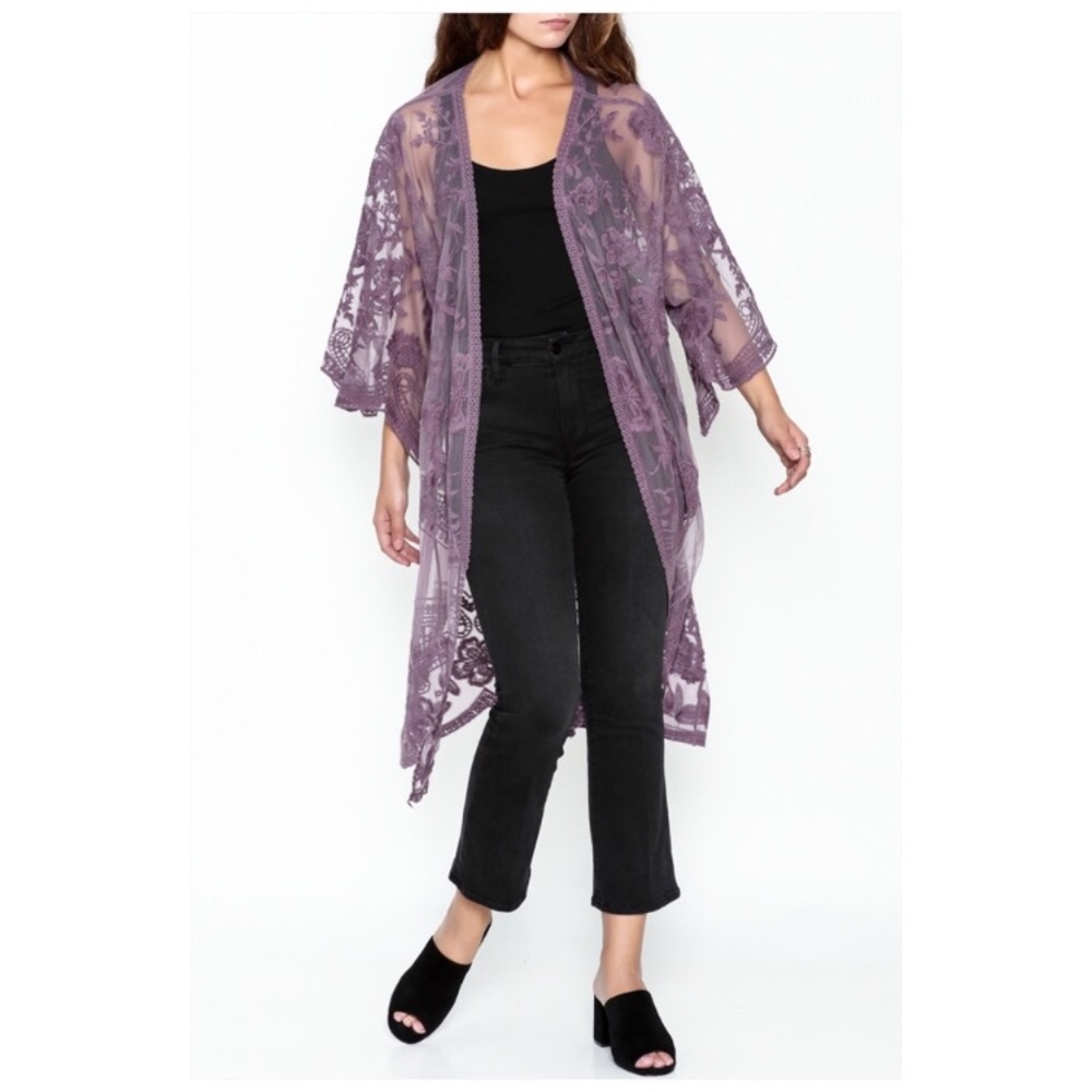 Lavender Lace Shawl